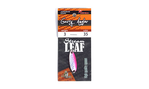   Garry Angler Stream Leaf  5.0g. 3.7 cm.  #35 UV -  -    3