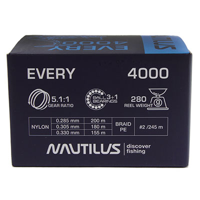  Nautilus Every 4000 -  -    9