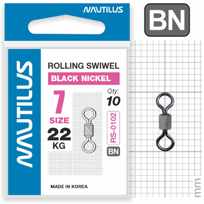  Nautilus Rolling Swivel 0102 size # 7  22 -  -   