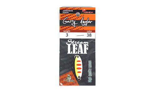   Garry Angler Stream Leaf  5.0g. 3.7 cm.  #38 UV -  -    3