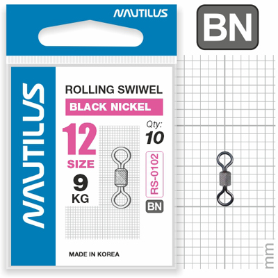  Nautilus Rolling Swivel 0102 size #12  9 -  -   
