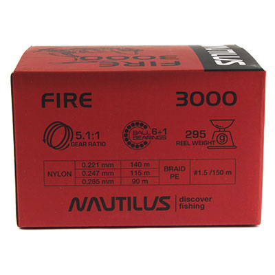  Nautilus Fire 3000 -  -    9