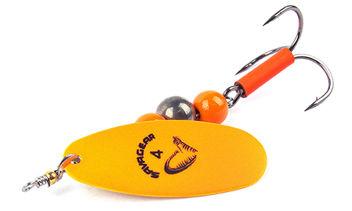   Savage Gear Caviar Spinner #2 Sinking Fluo Orange 6, .42309 -  -   