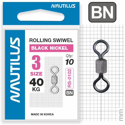  Nautilus Rolling Swivel 0102 size # 3  40 -  -   