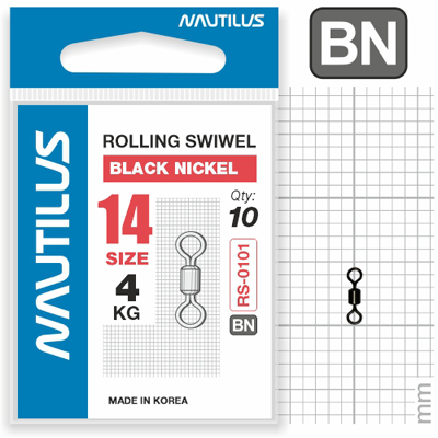  Nautilus Rolling Swivel 0101 size #14  4 -  -   