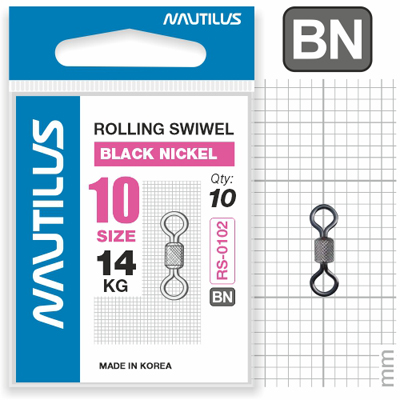  Nautilus Rolling Swivel 0102 size #10  14 -  -   