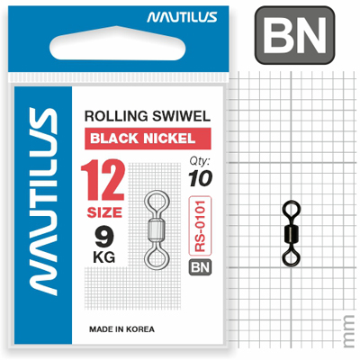  Nautilus Rolling Swivel 0101 size #12  9 -  -   