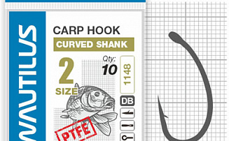  Nautilus Carp Curved Shank 1148PTFE  2 -  -    - 