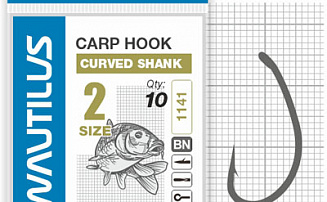  Nautilus Carp Curved Shank 1141BN   2 -  -    - 