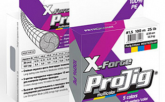  Petrokanat ProJig X-Force Multicolor  0.20 15,0 150* -  -    - 