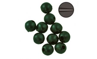 - Nautilus Bead with tapered hole 6*2 Green -  -    - 