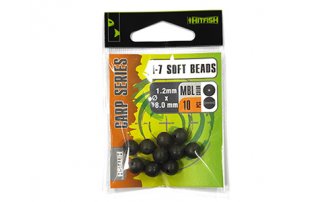  HITFISH Carp Series A-7 Soft Beads d 1.2 8.0 MBL -  -    -  1