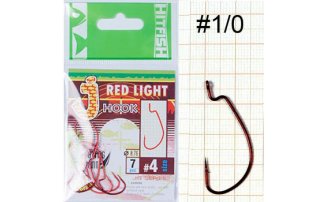  HITFISH J-Red Light Hook RD  1/0 -  -    - 
