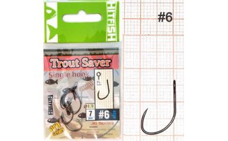   HITFISH Trout Saver Single Hook ( ) 6 -  -    - 