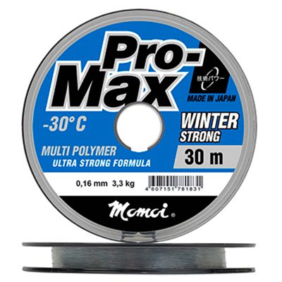  Momoi Pro-Max Winter Strong 0.12 1.8 30  -  -   