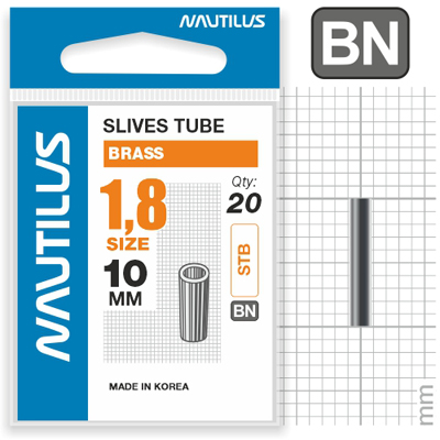   Nautilus Slives tube brass 1,8 -  -   
