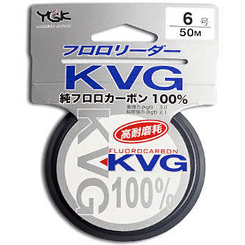   YGK KVG Fluorocarbon 50 # 6.0 d-0.405 -  -   
