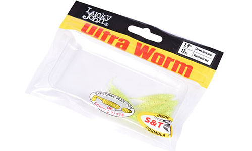  . Lucky John Pro Series Ultraworm 1.4in S15 -  -    1