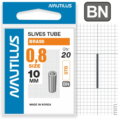   Nautilus Slives tube brass 0,8 -  -   