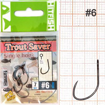   HITFISH Trout Saver Single Hook ( ) 6 -  -   