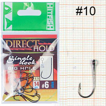     HITFISH Direct Hold Single Hook 10 (  ) -  -   