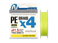 Braid X4 Fluoro Yellow 135 -  -    